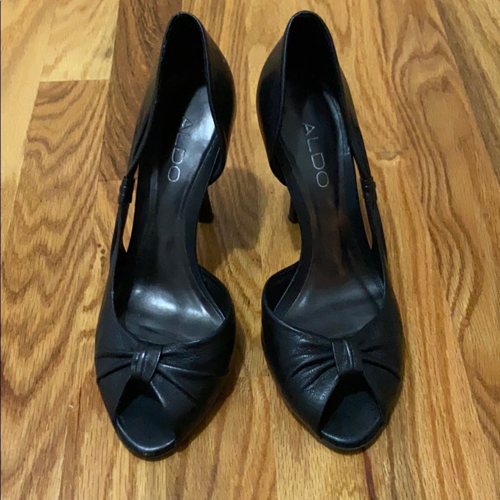 Black, elegant Aldo heels. Size 37